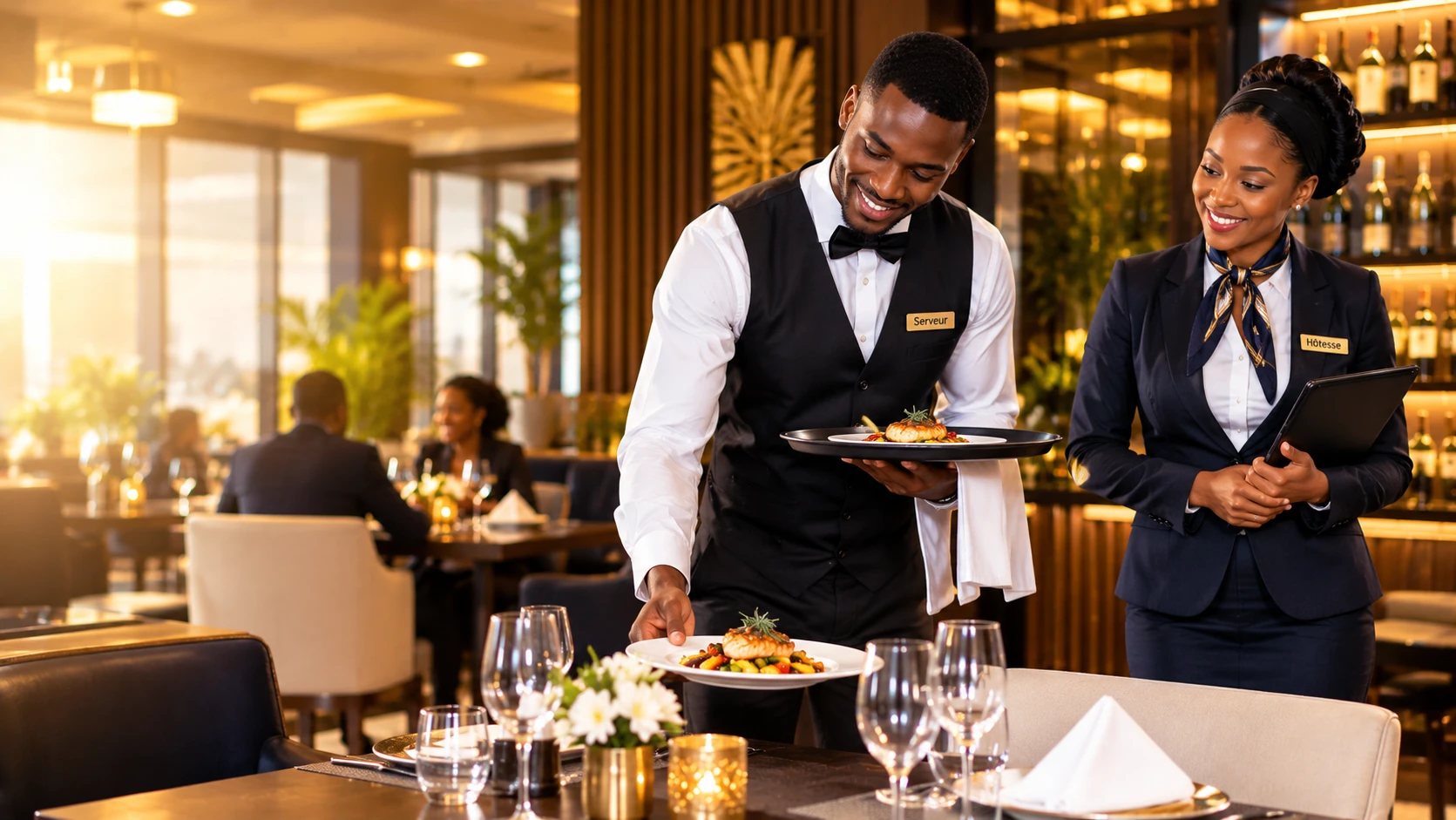 Formation serveur / hôtesse à Abidjan